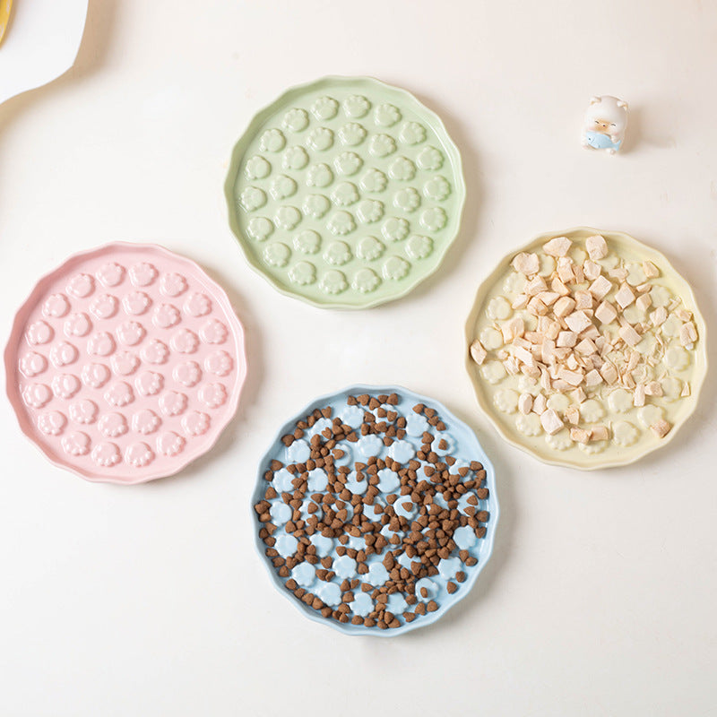 Ceramic Pet Cat Food Bowl