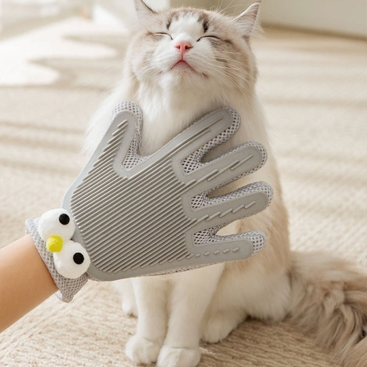 Double-Sided Cat Grooming And Cleaning Glove