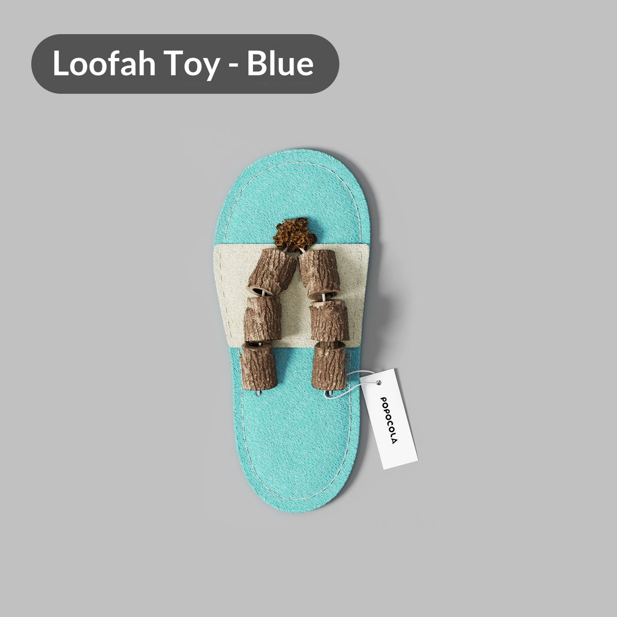 Loofah Cat Boredom-Busting Chew Toy