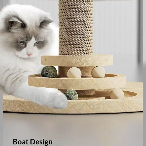 Cat Toys, Cat Scratching Board, Wear-Resistant And Non-Shedding, Cat