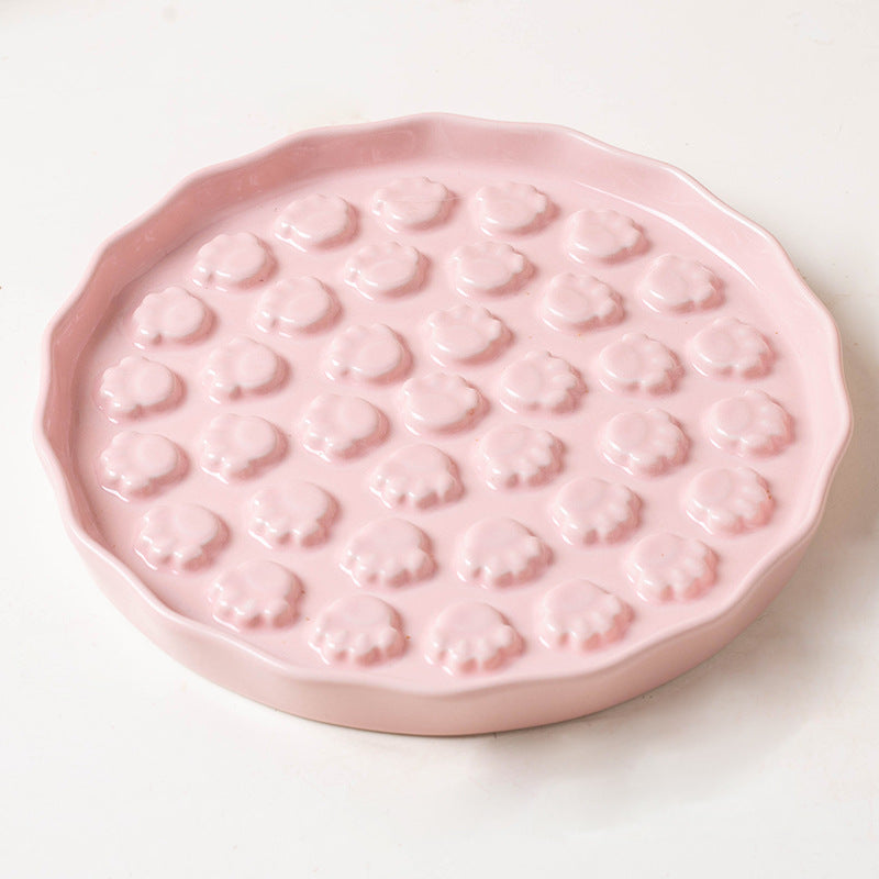 Ceramic Pet Cat Food Bowl